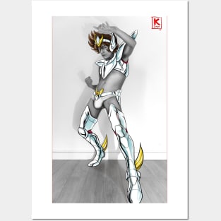 Otaku(x) X Pik - Seiya Pegasus - Saint Seiya -  by K Sensei Posters and Art